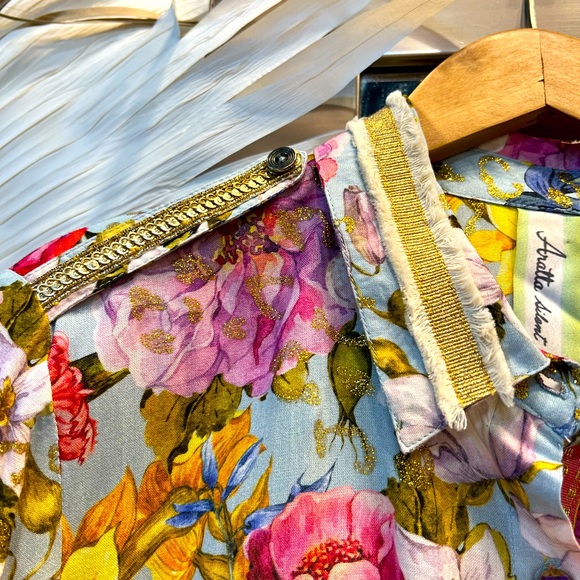 Aratta Multicolor Floral Blouse - Picture 8 of 16